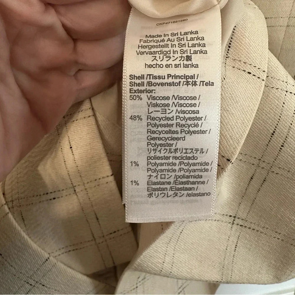 Madewell The Plus Caldwell Double Breasted Blazer in Ghent Plaid Size 1X NWT - Picture 13 of 16